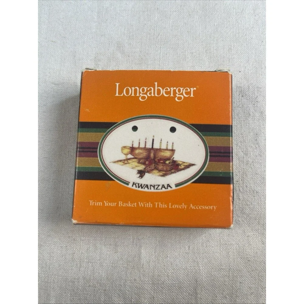 Longaberger tie kwanzaa